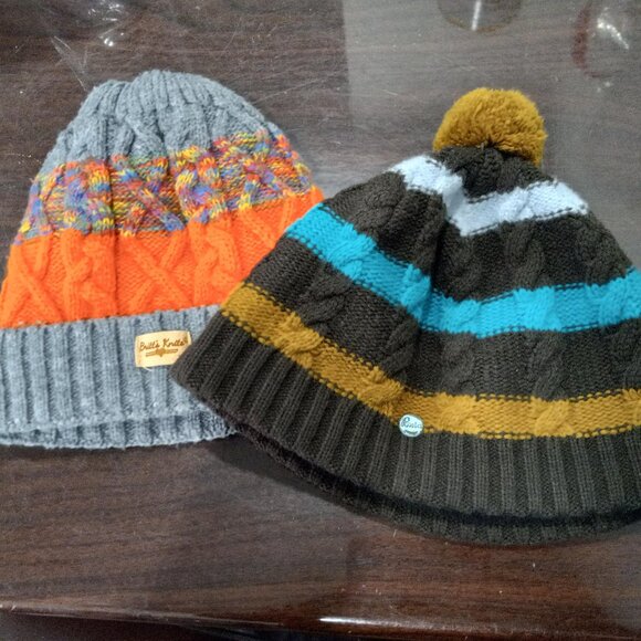 Mens Grunge fashion winter beanie's (Skull caps) - Picture 3 of 5